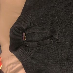 Patagonia three button sweater